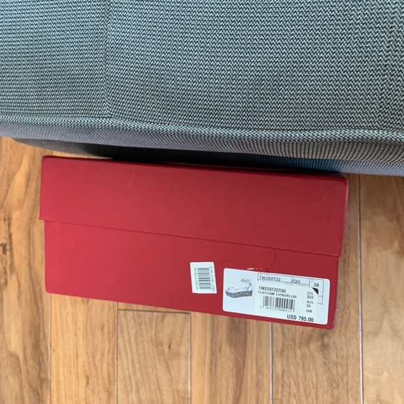 Valentino rockstud ankle strap espadrille sandal - Picture 11 of 12